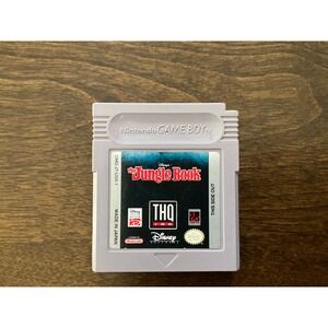 The Jungle Book for‎ Nintendo Game Boy Disney THQ.  Tested and works